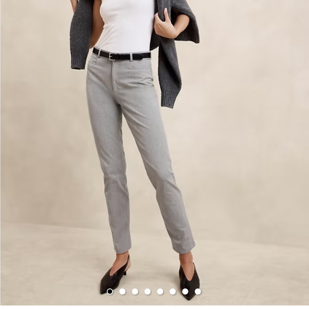 Banana Republic High Rise Sloan grey 18